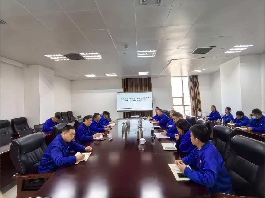兰石集团召开5000吨年纳米氧化锌生产线项目建设推进会(图1)