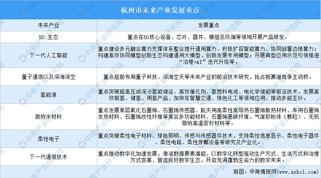 2024年杭州市未来产业全景图谱(图4)