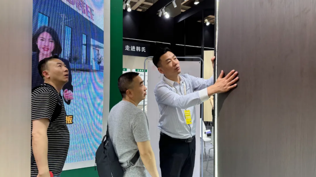 展会看韩氏 预见新趋势丨韩氏板材亮相第13届广州定制家居展(图5)