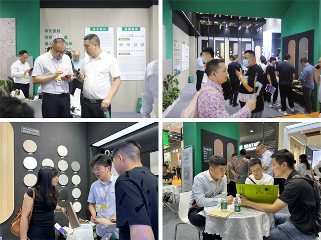展会看韩氏 预见新趋势丨韩氏板材亮相第13届广州定制家居展(图10)