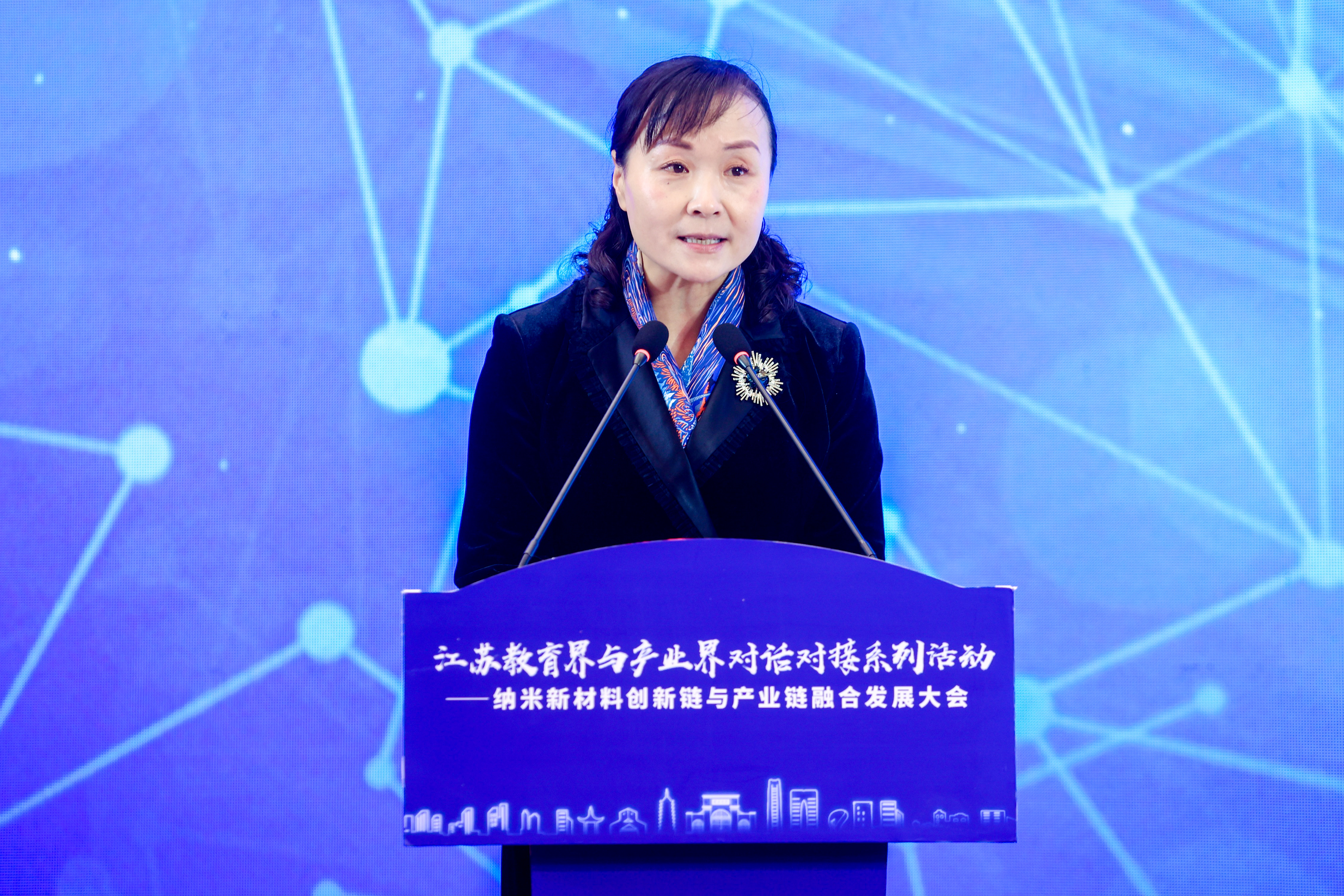 江苏教育界与产业界对话对接系列活动br——纳米新材料创新链与产业链融合发展大会在苏召开(图7)
