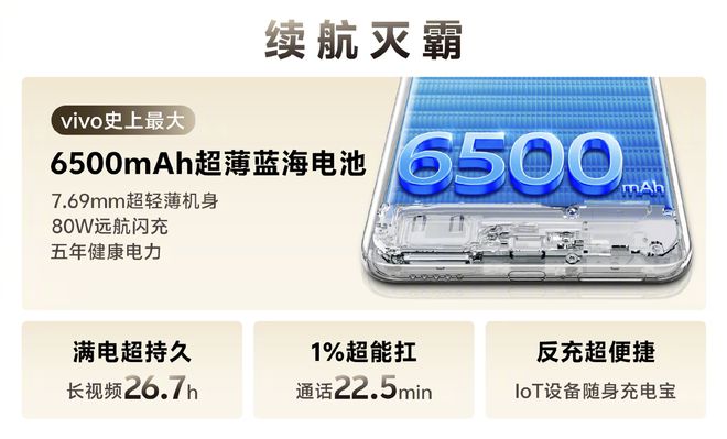 一图看懂vivo Y300 Pro旗舰外观搭配超长续航给你无与伦比的体验(图3)